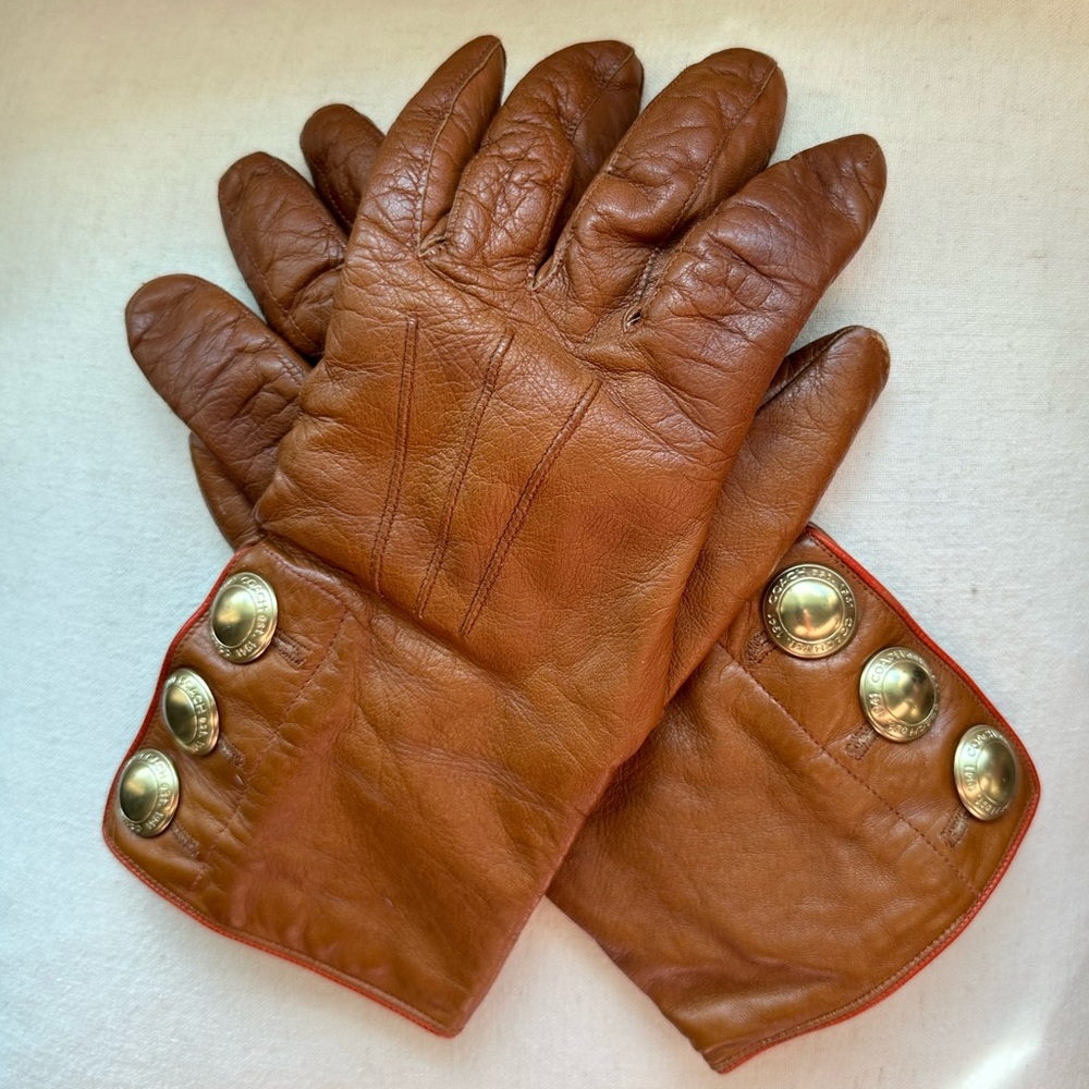 Coach Leather Gloves